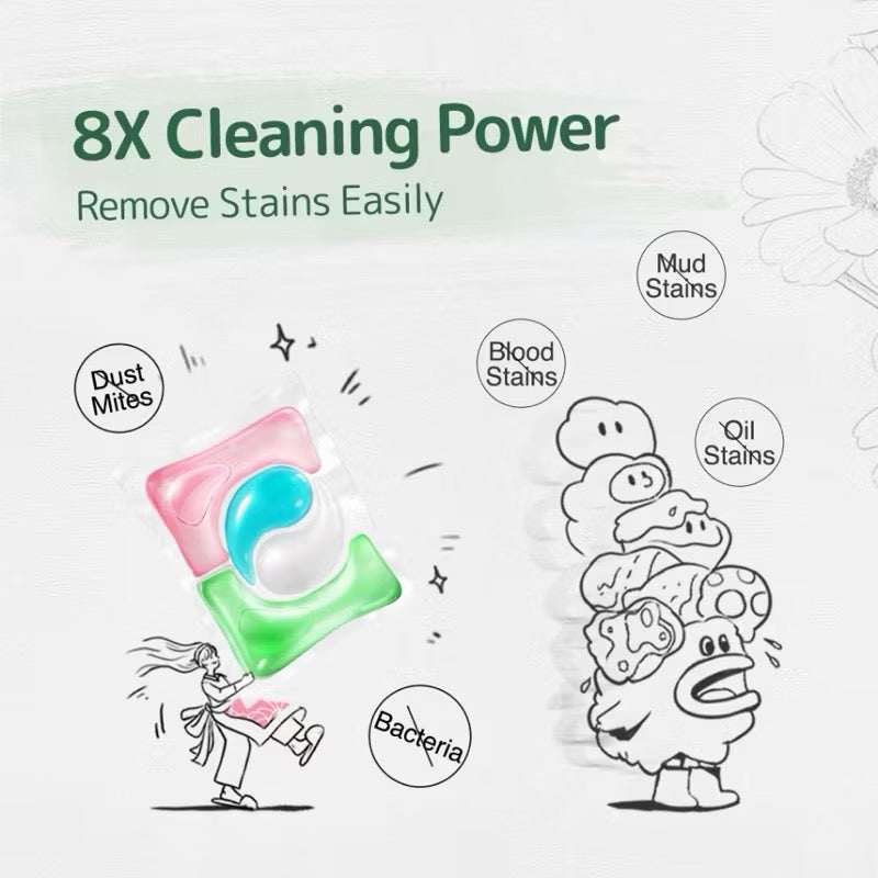 La Nature 4in1 Plant Based Laundry Capsules / Laundry Pods