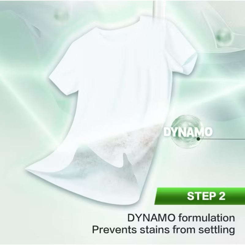 Dynamo Plant Based Laundry Liquid Detergent Refill Pack (2.2kg/2.4kg)