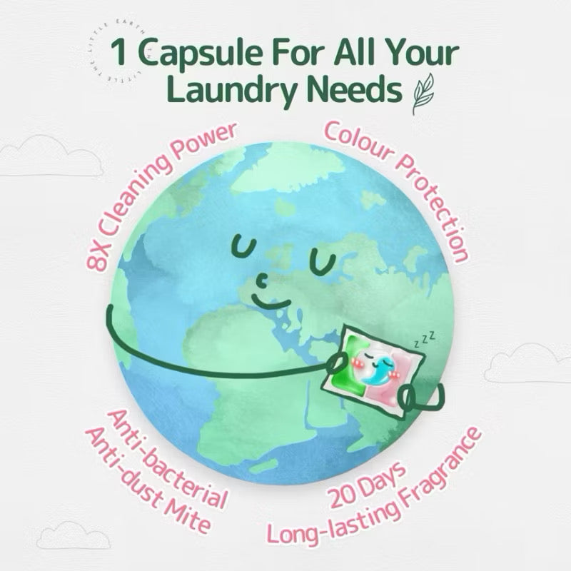La Nature 4in1 Plant Based Laundry Capsules / Laundry Pods