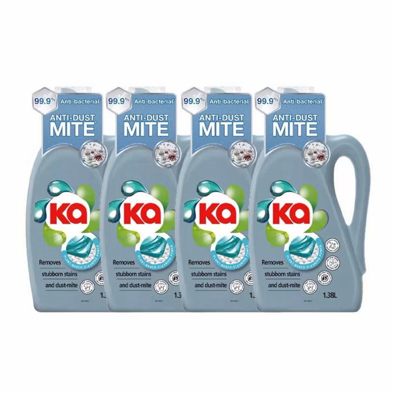 Ka Anti Bacterial Concentrated Laundry Liquid Detergent - 1.38L/1.5L